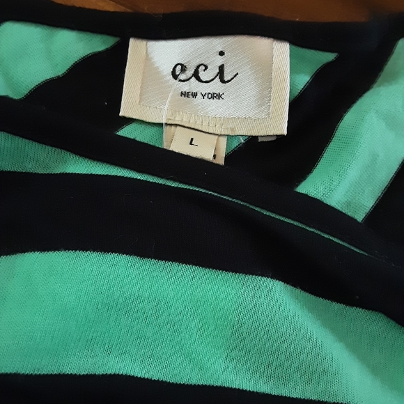 ECI MINT STRIPED SHIRT L - Picture 4 of 4